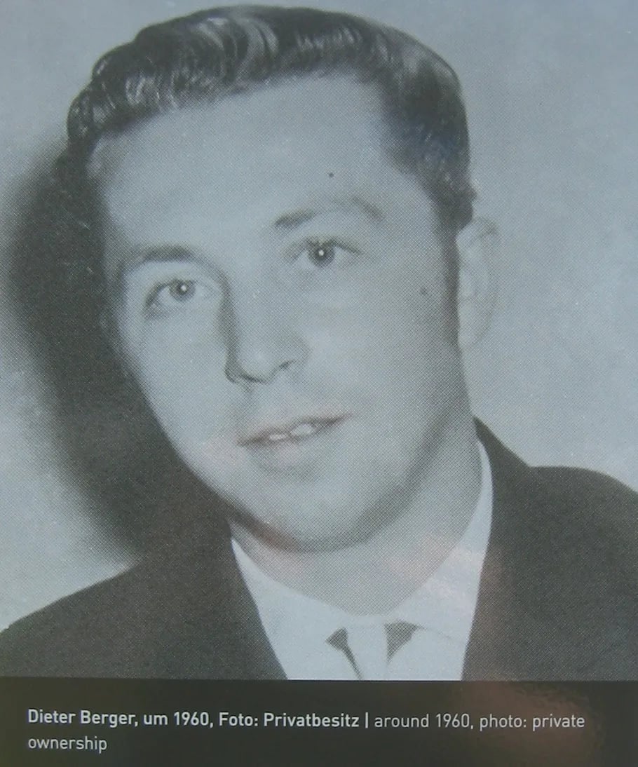 Porträt von Dieter Berger (1939–1963) – Gedenkseite