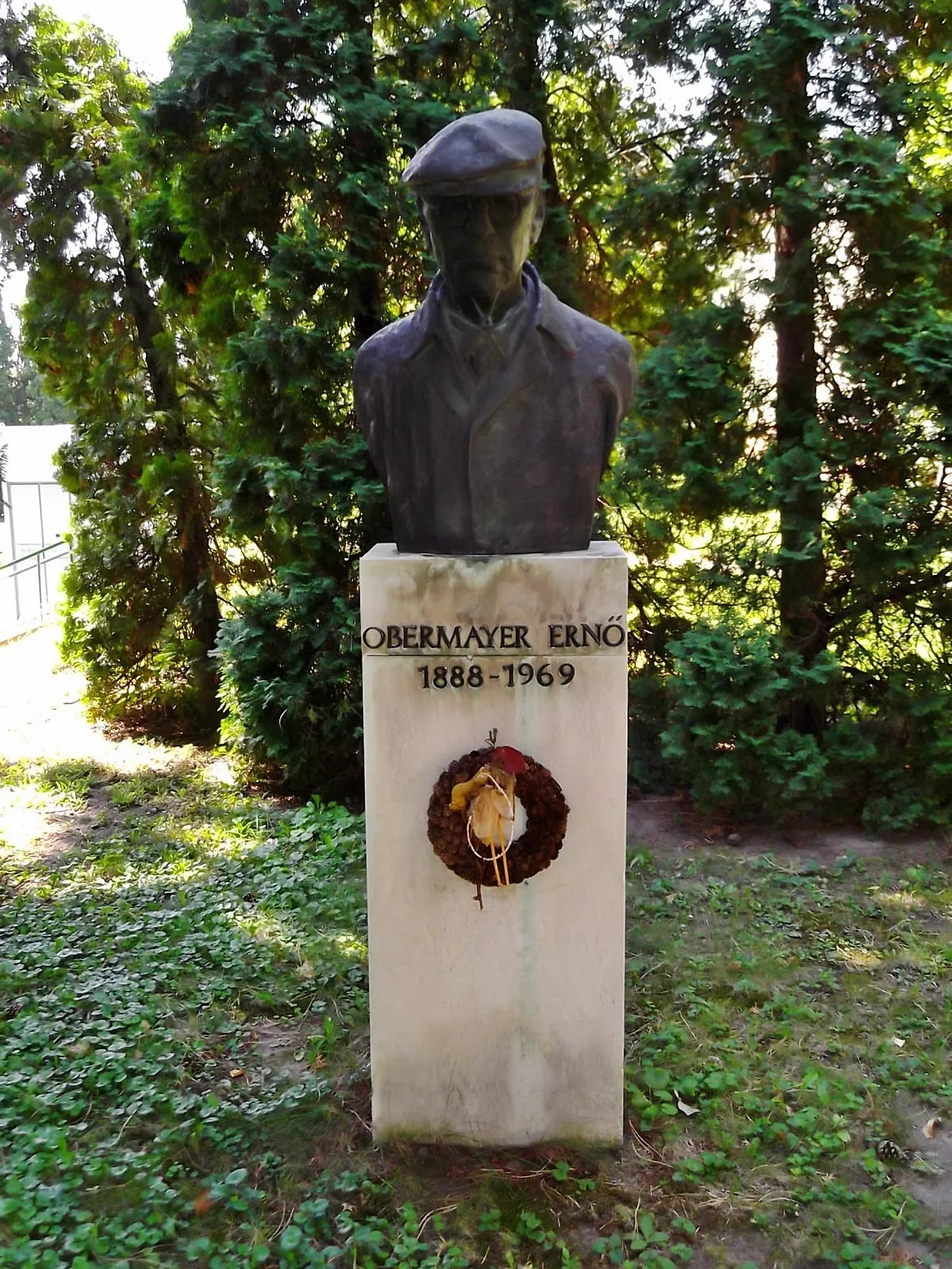 Portrait of Ernő Obermayer (1888–1969) – memorial page