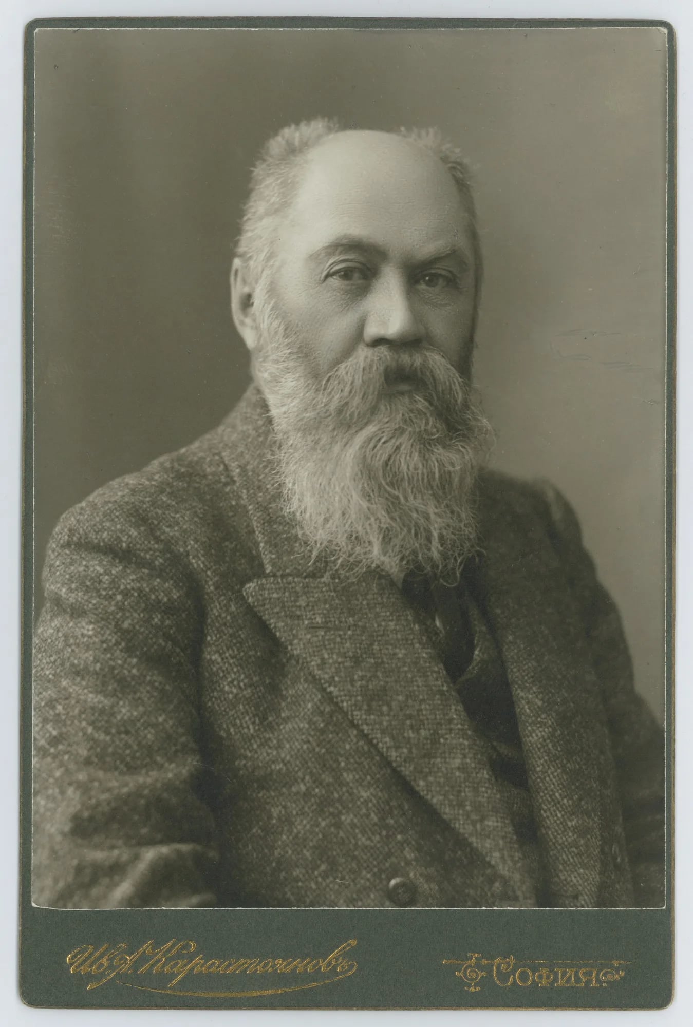 Porträt von Dimitar Mollow (1846–1914) – Gedenkseite
