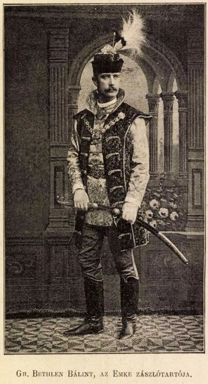 Portrait of Bálint Bethlen (1856–1913) – memorial page