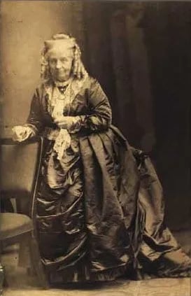 Portrait of Augusta Marie Hall (1816–1891) – memorial page