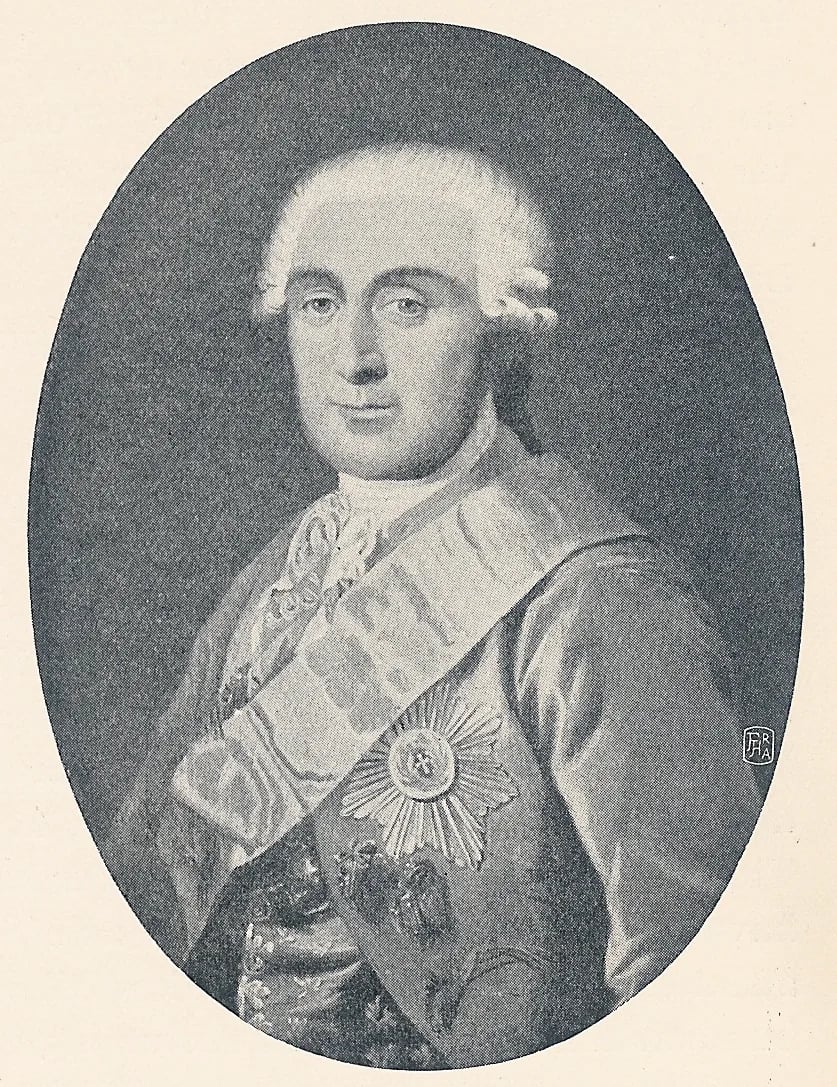 Portrait of Joachim Otto Schack-Rathlou (1728–1800) – memorial page