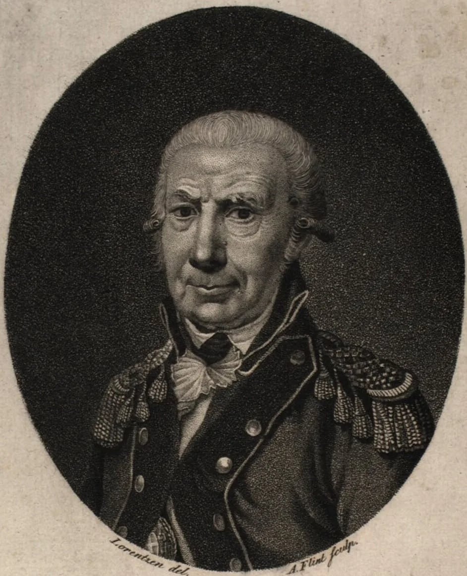 Portrait of Johan Boye Junge (1735–1807) – memorial page