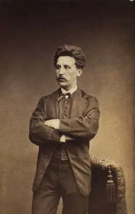 Portrait of John Hilmar Stephensen (1846–1889) – memorial page