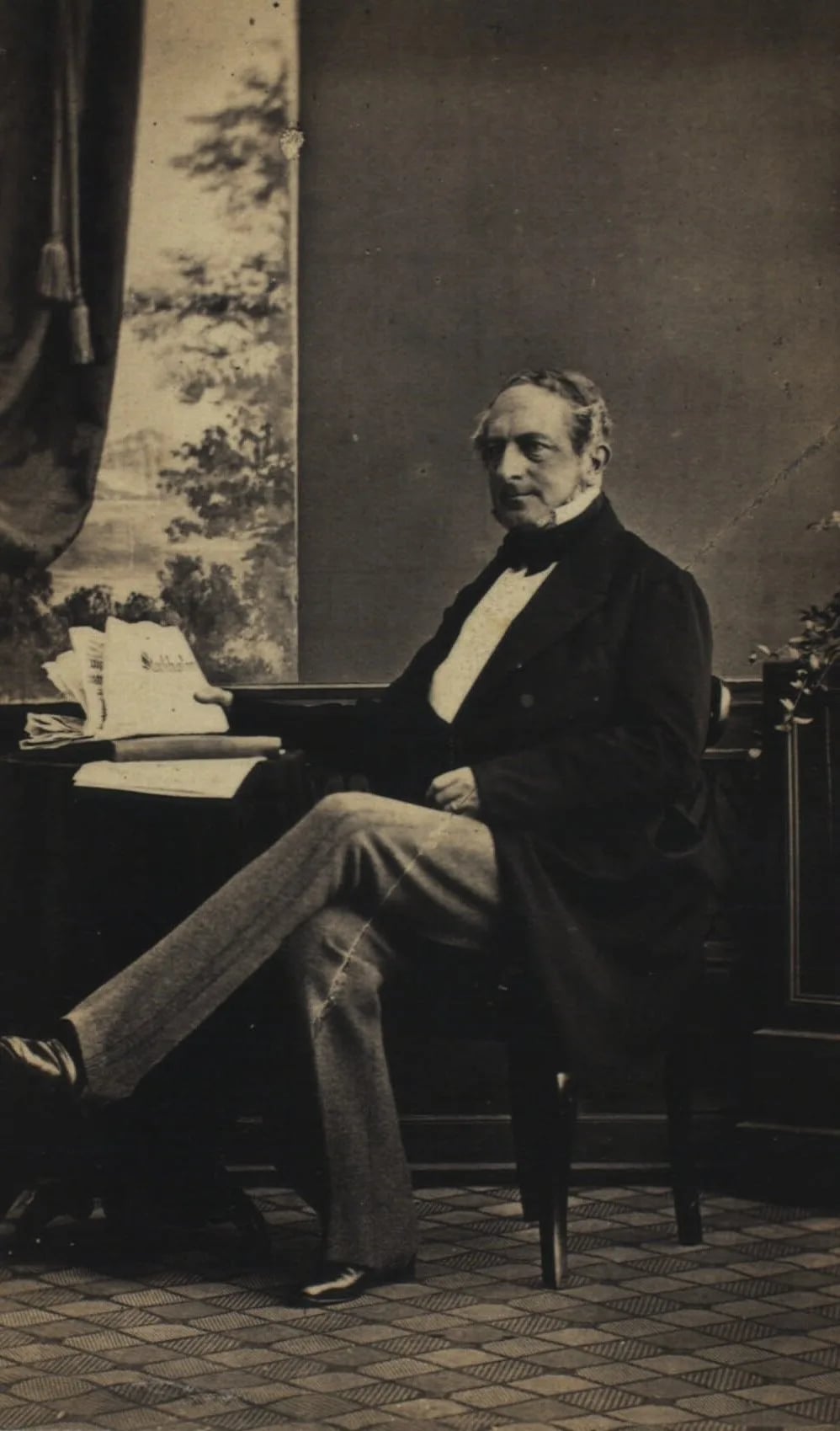 Porträt von Wulff Scheel-Plessen (1809–1876) – Gedenkseite
