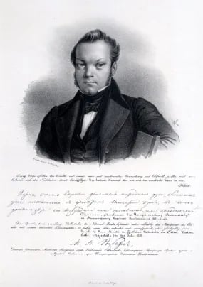 Portrait of Mikhail Rozberg (1804–1874) – memorial page