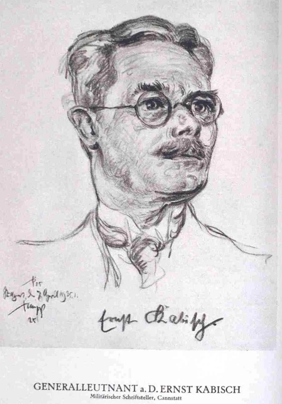 Porträt von Ernst Kabisch (1866–1951) – Gedenkseite