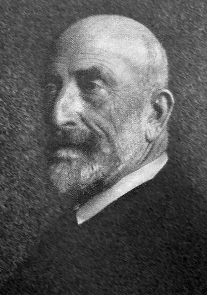 Portrait of Eduard Vischer (1843–1929) – memorial page