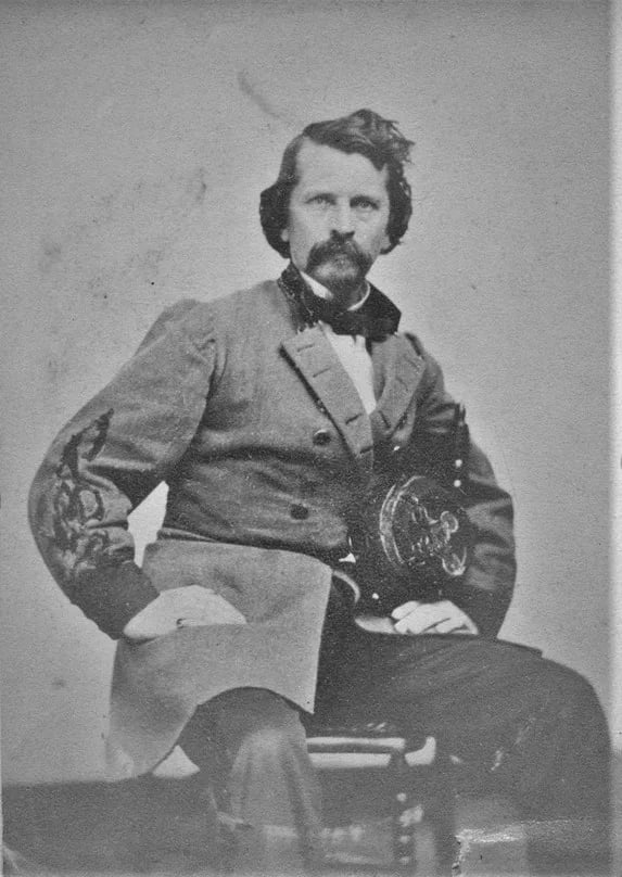 Porträt von Earl Van Dorn (1820–1863) – Gedenkseite