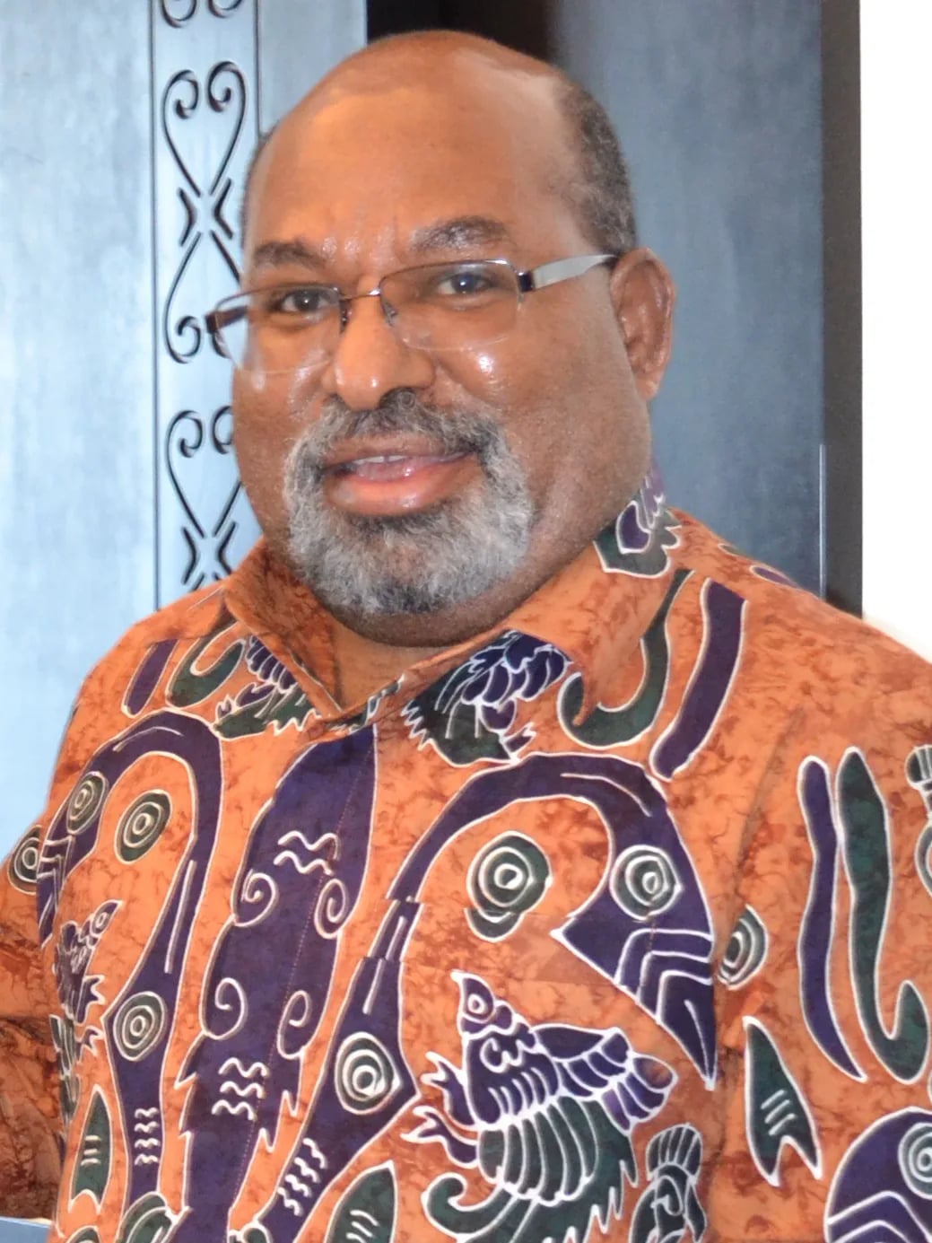 Portrait of Lukas Enembe (1967–2023) – memorial page