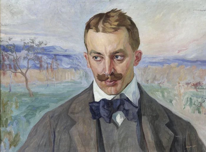 Porträt von Ivan Holubovskyi (1878–1957) – Gedenkseite