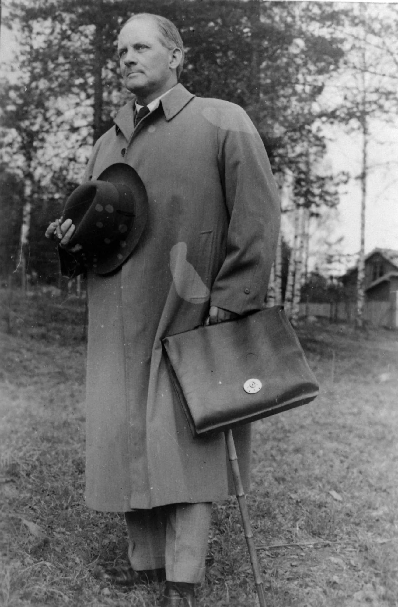Portrait of Bertram Dybwad Brochmann (1881–1956) – memorial page