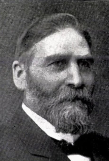 Porträt von Edvard O. Landheim (1856–1933) – Gedenkseite