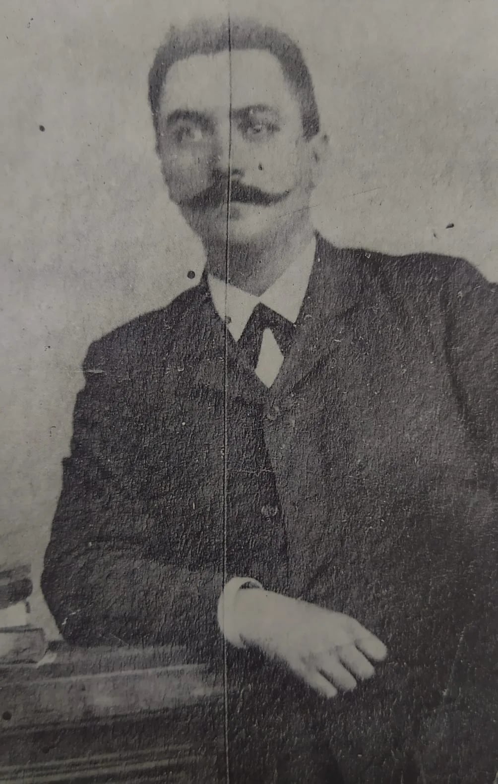 Porträt von Stevan Bešević (1868–1942) – Gedenkseite