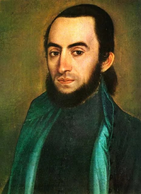 Porträt von Lukijan Mušicki (1777–1837) – Gedenkseite