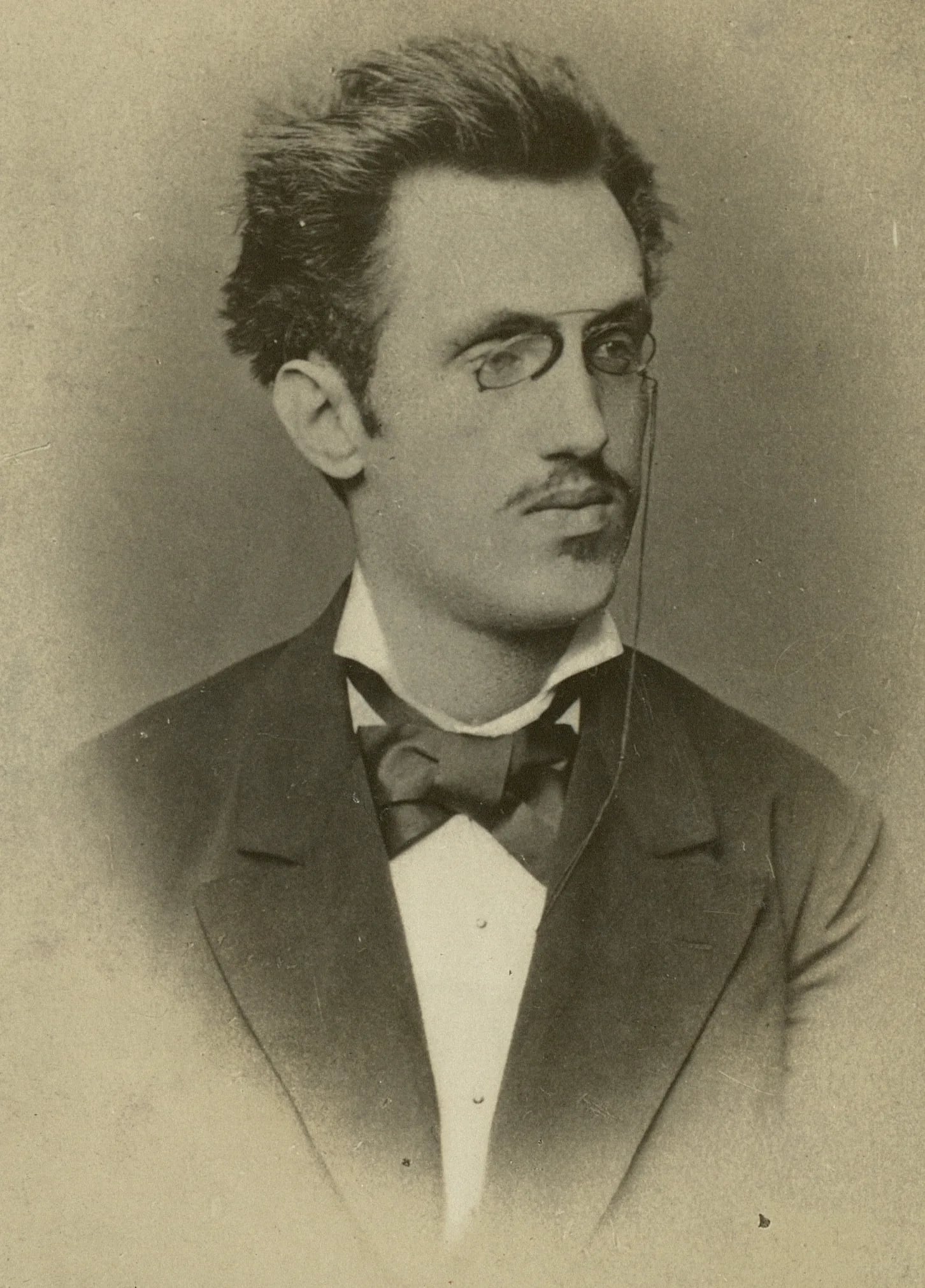 Porträt von Davorin Hostnik (1853–1929) – Gedenkseite