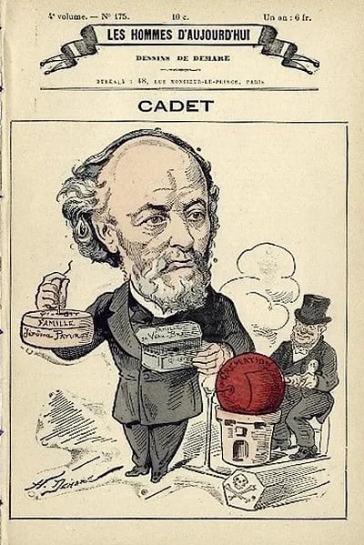 Portrait of Louis Cadet (1821–1891) – memorial page