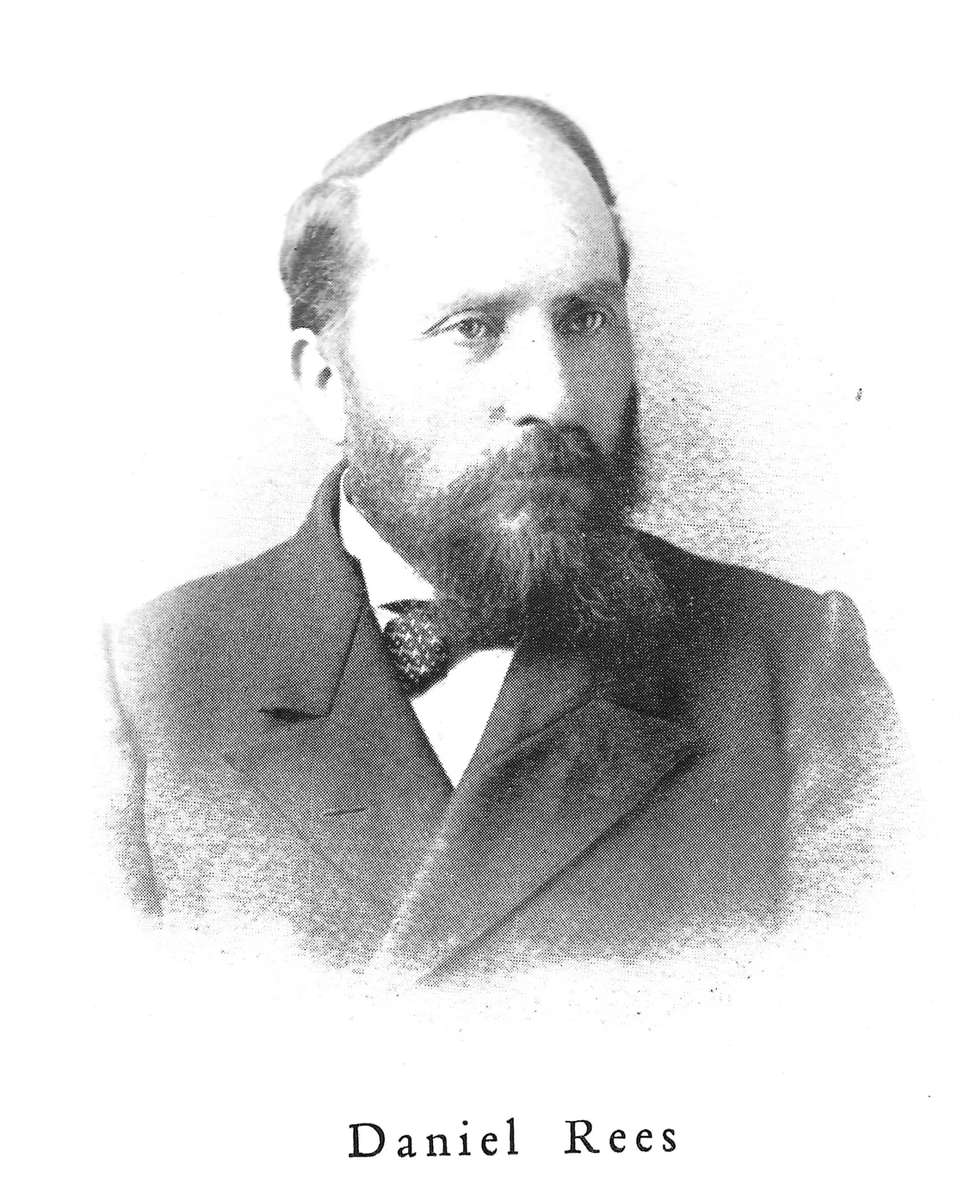 Portrait of Daniel Rees (1855–1931) – memorial page