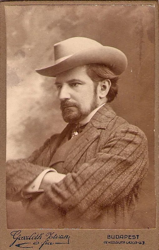 Porträt von Tardos Krenner Viktor (1866–1927) – Gedenkseite