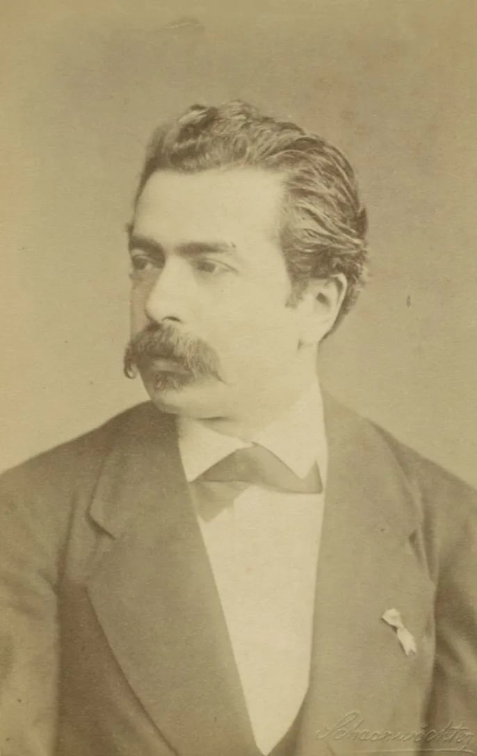 Porträt von Józef Wieniawski (1837–1912) – Gedenkseite
