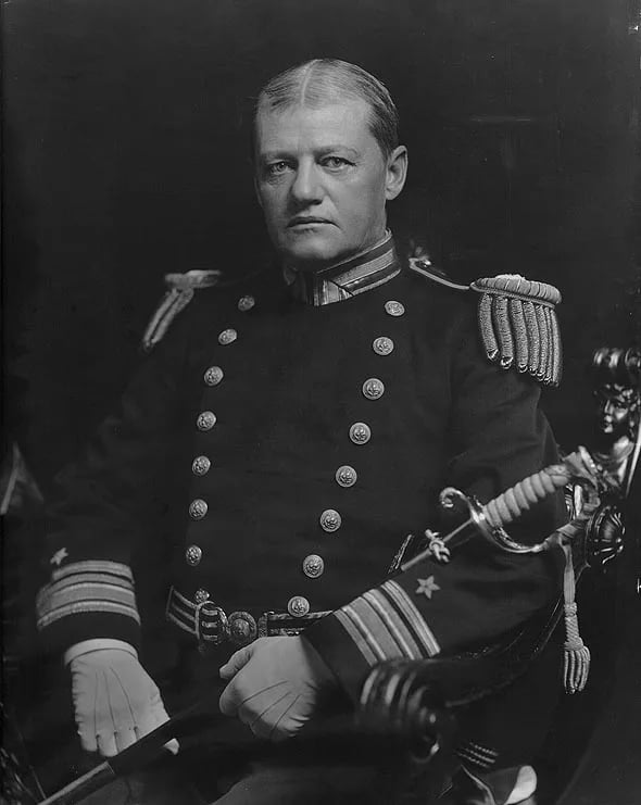 Portrait of Robley D. Evans (1846–1912) – memorial page