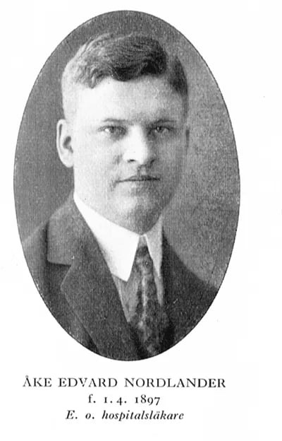 Porträt von Åke Nordlander (1897–1981) – Gedenkseite