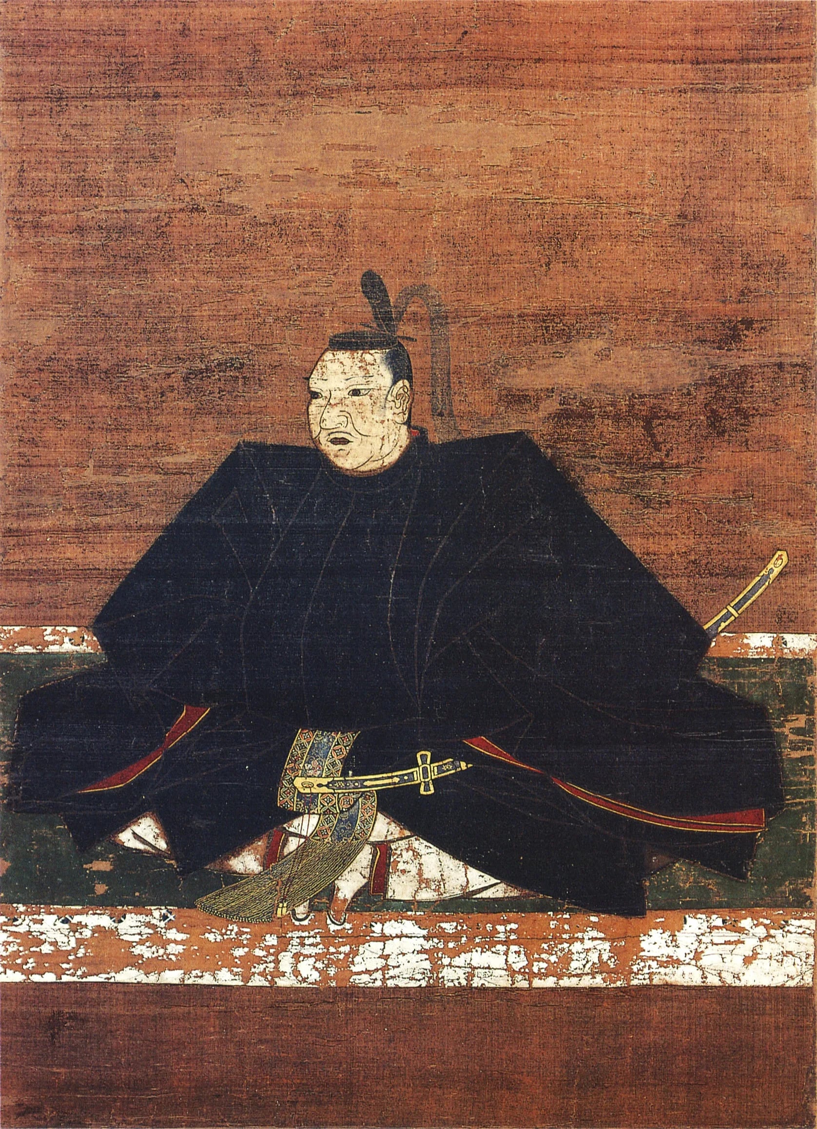 Porträt von Sō Yoshitoshi (1568–1615) – Gedenkseite