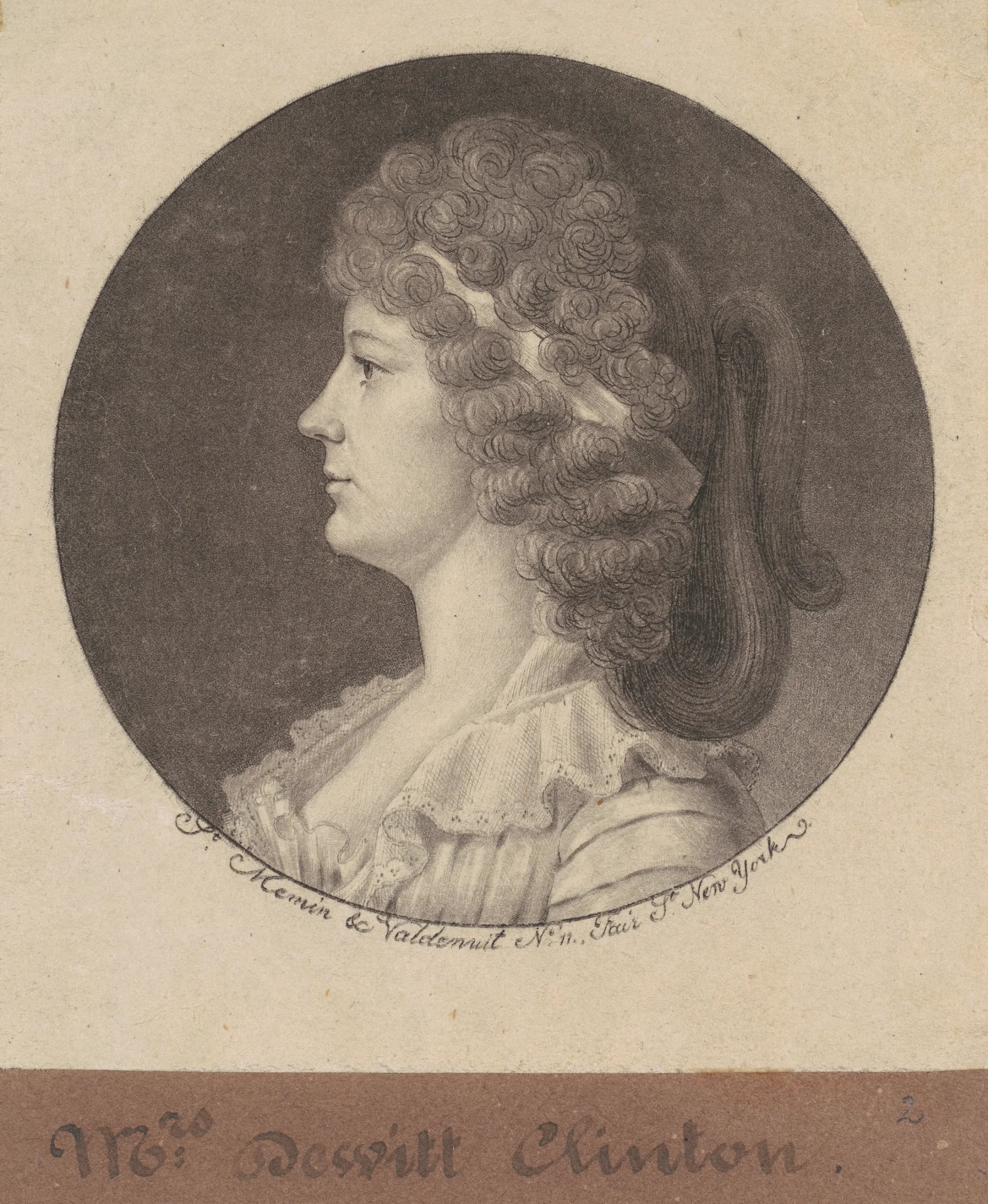 Portrait of Maria Franklin Clinton (1775–1818) – memorial page