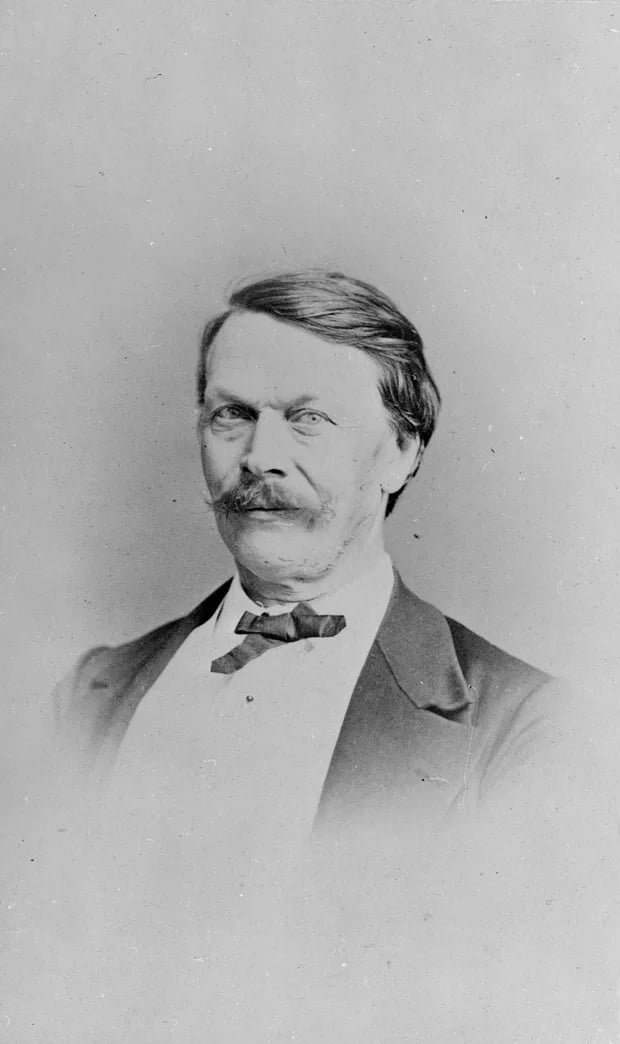 Porträt von Johan Jacob Bennetter (1822–1904) – Gedenkseite
