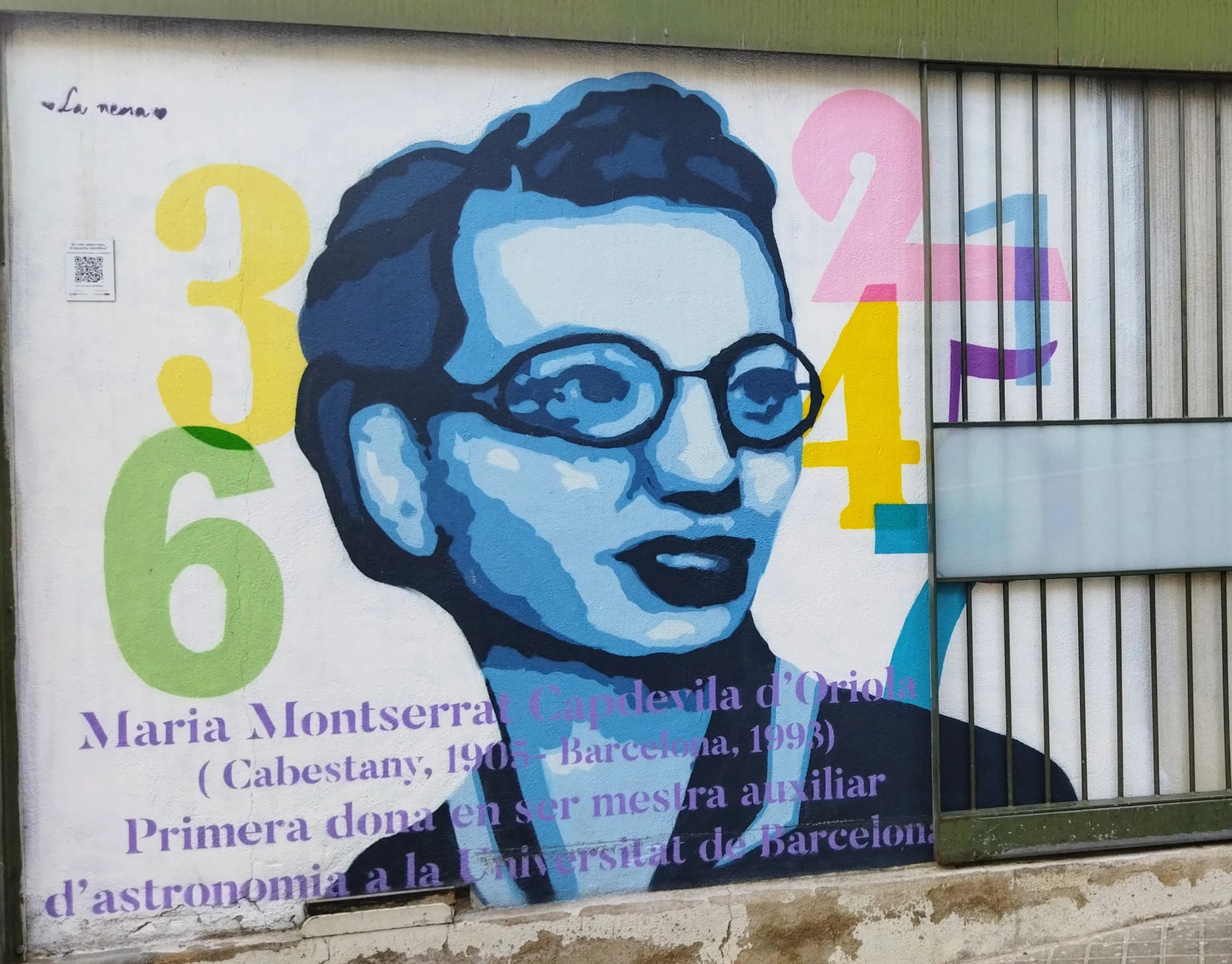 Porträt von Maria Montserrat Capdevila d'Oriola (1905–1993) – Gedenkseite