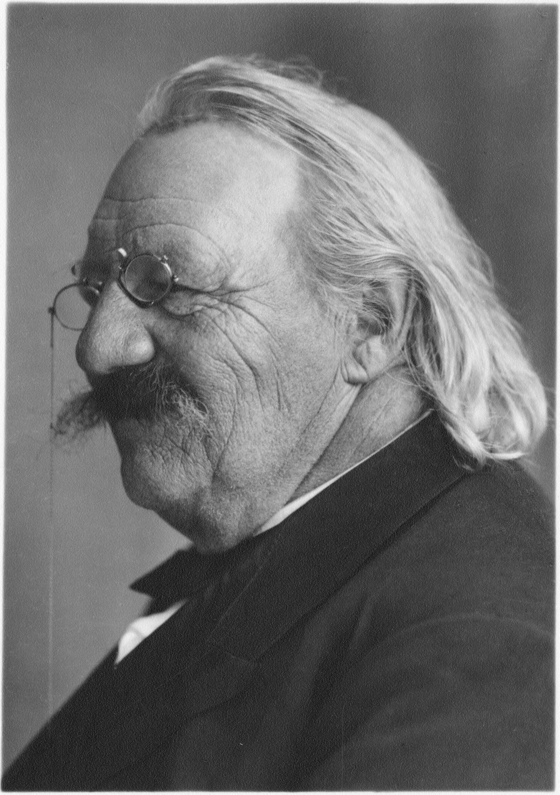 Porträt von Victor Ronander (1847–1929) – Gedenkseite