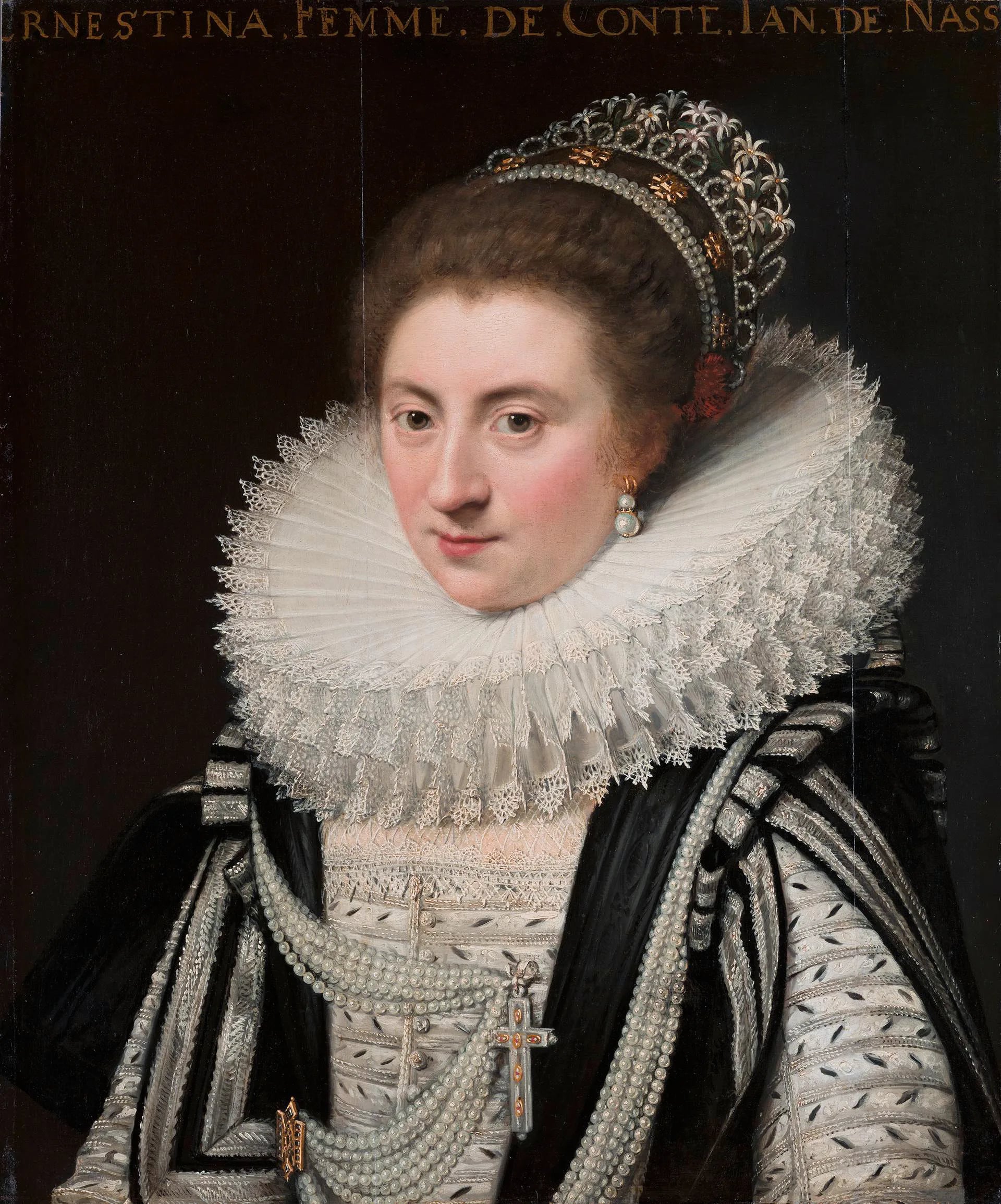 Portrait of Ernestine von Ligne (1594–1668) – memorial page
