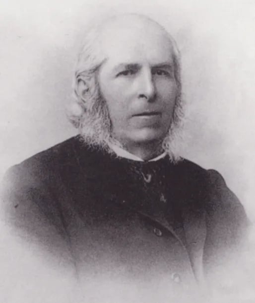 Porträt von Ernst Ezechiel Pfeiffer (1831–1904) – Gedenkseite