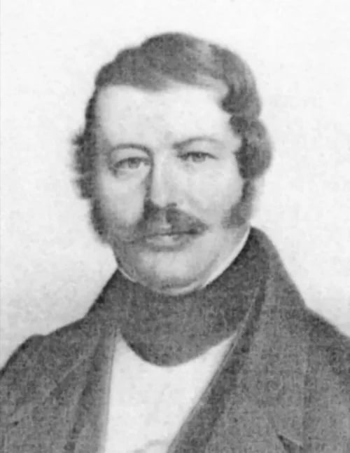 Porträt von Ernst Friedrich Fabian von Saucken-Tarputschen (1791–1854) – Gedenkseite