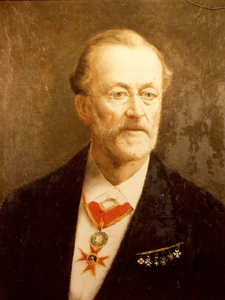 Portrait of Charles Arendt (1825–1910) – memorial page