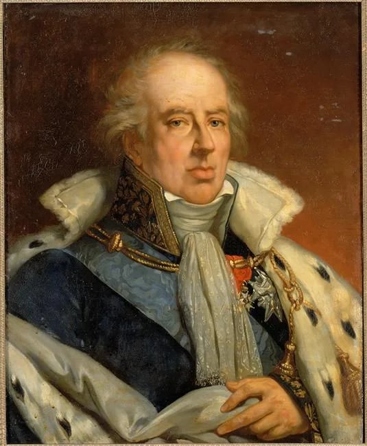 Porträt von François Alexandre Frédéric, duc de La Rochefoucauld-Liancourt (1747–1827) – Gedenkseite