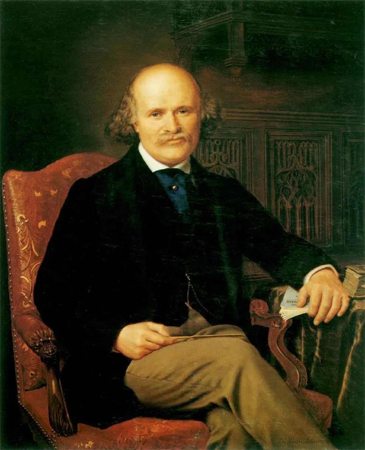 Porträt von Gustave Revilliod (1817–1890) – Gedenkseite