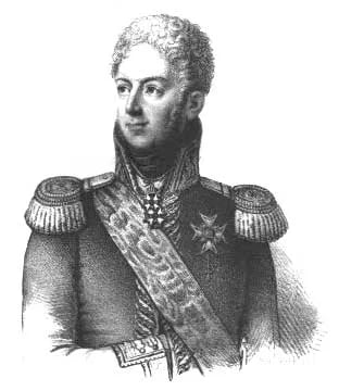 Porträt von Johan August Sandels (1764–1831) – Gedenkseite
