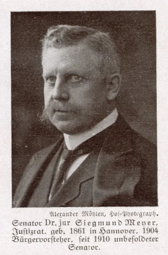 Portrait of Siegmund Meyer (1861–1927) – memorial page