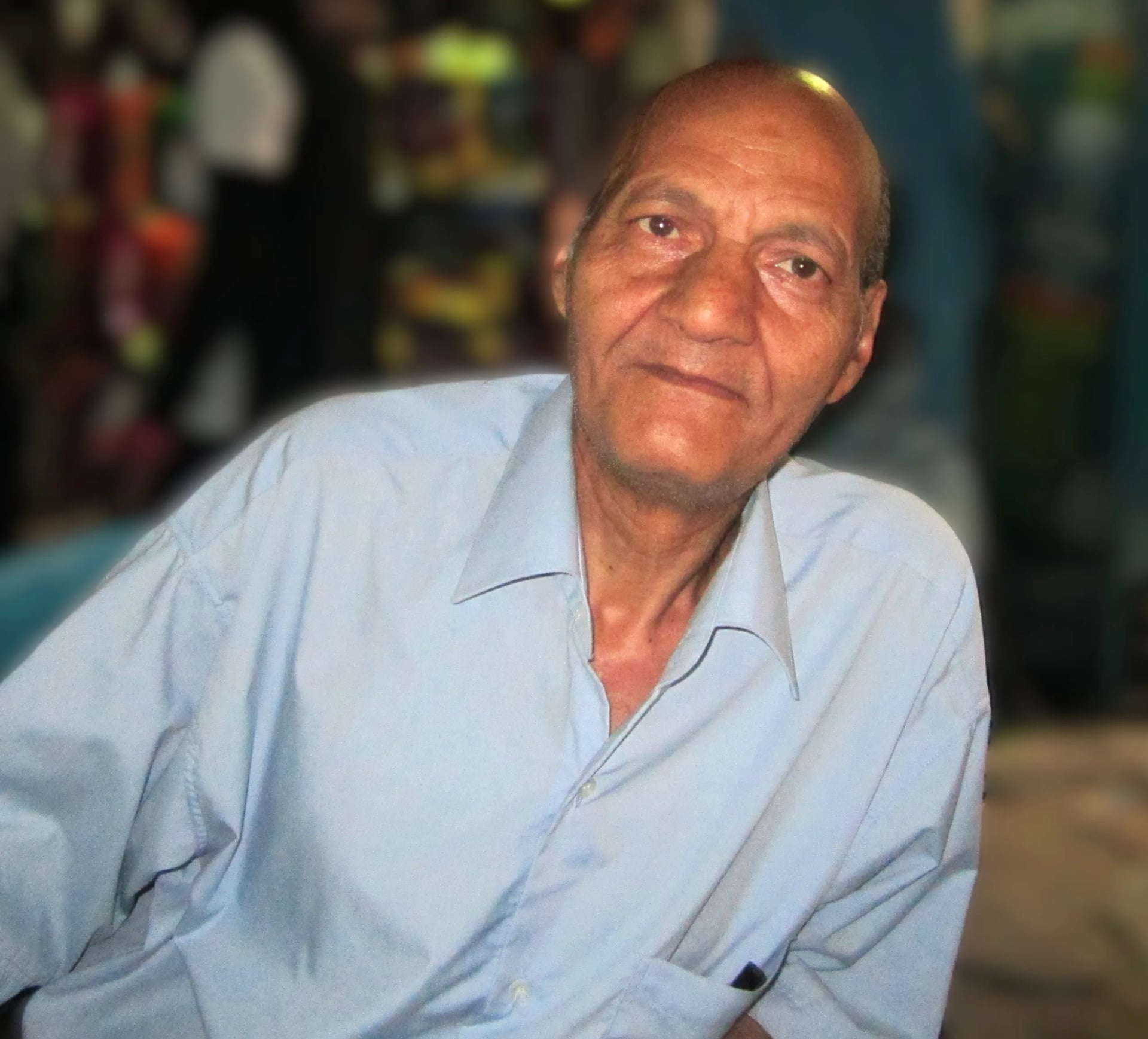 Portrait of Aḥmad Ḥusayn al-Ṭamāwī (1943–2016) – memorial page