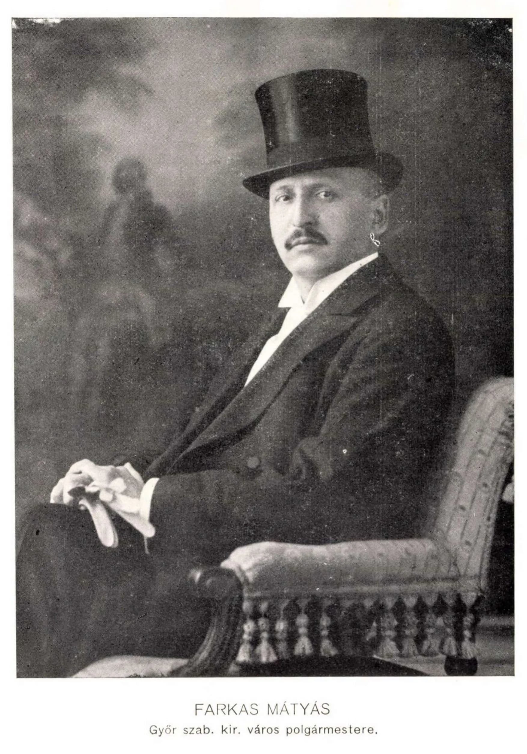 Portrait of Mátyás Farkas (1866–1934) – memorial page
