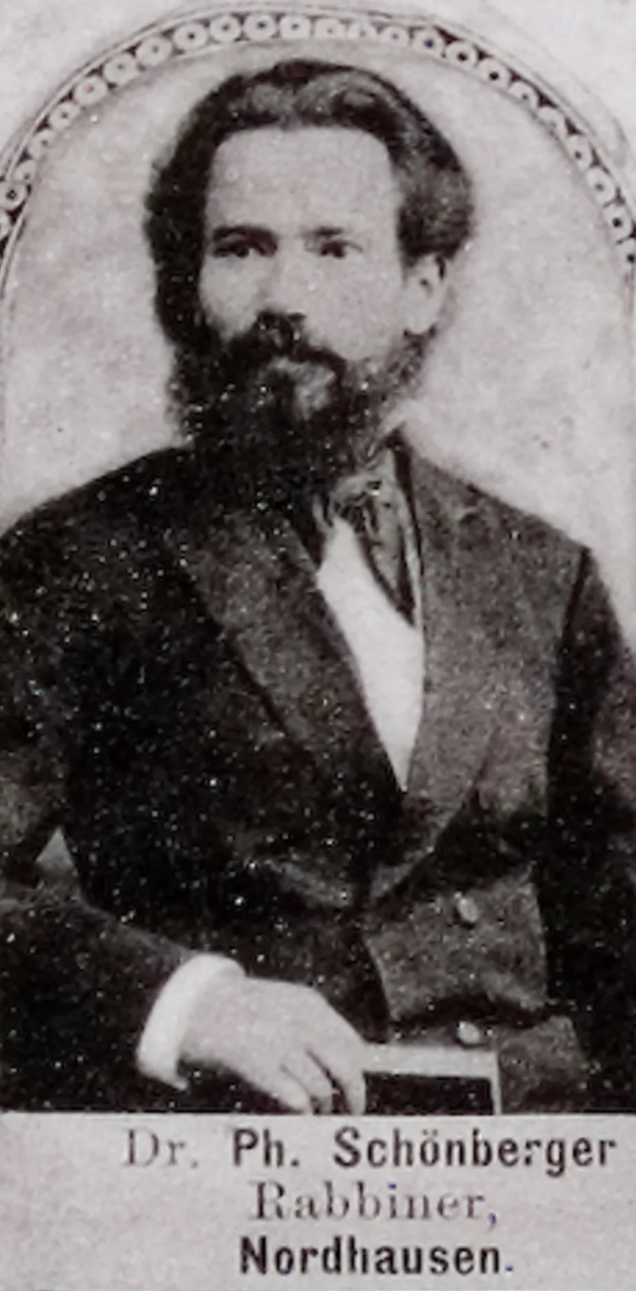 Porträt von Philipp Schönberger (1856–1908) – Gedenkseite