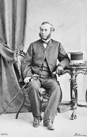 Porträt von Alexander Campbell (1822–1892) – Gedenkseite
