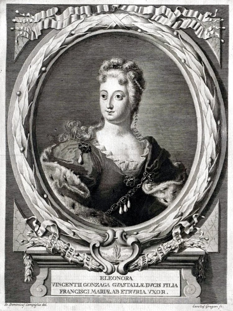 Portrait of Eleonora Luisa Gonzaga (1686–1741) – memorial page