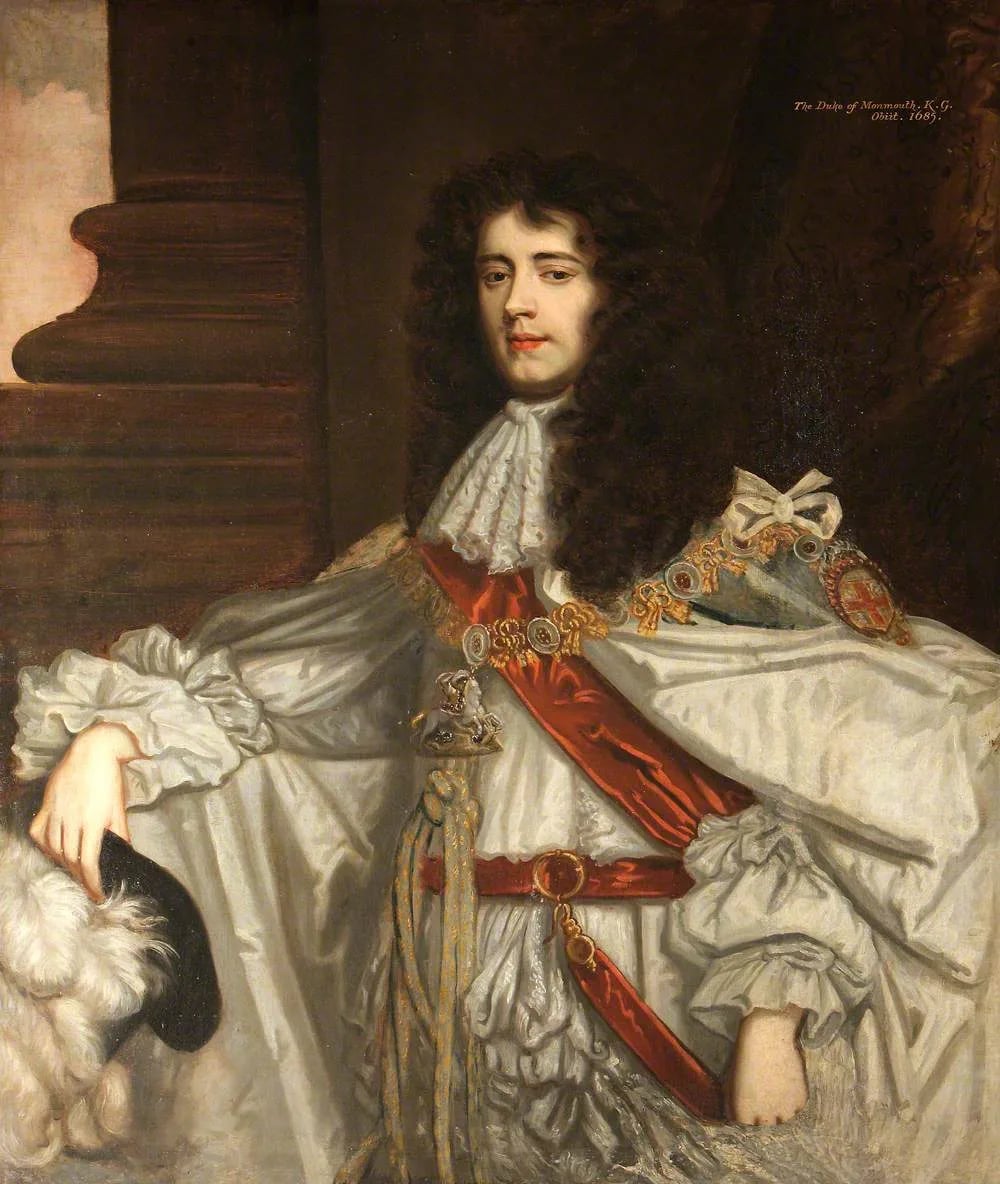 Portrait of James Scott, 1. Duke of Monmouth (1649–1685) – memorial page