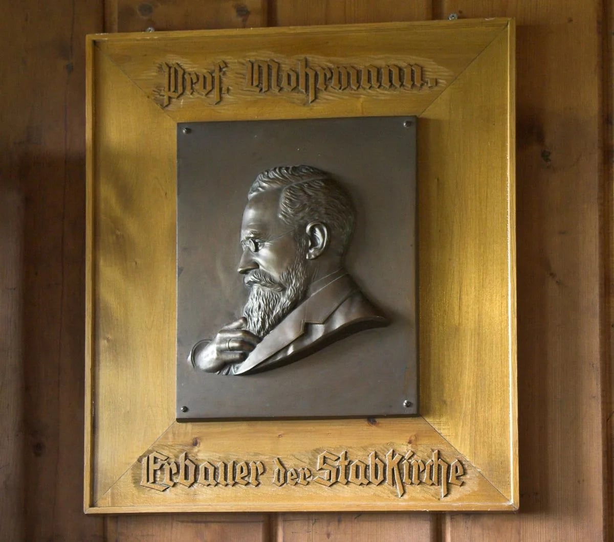 Porträt von Karl Mohrmann (1857–1927) – Gedenkseite