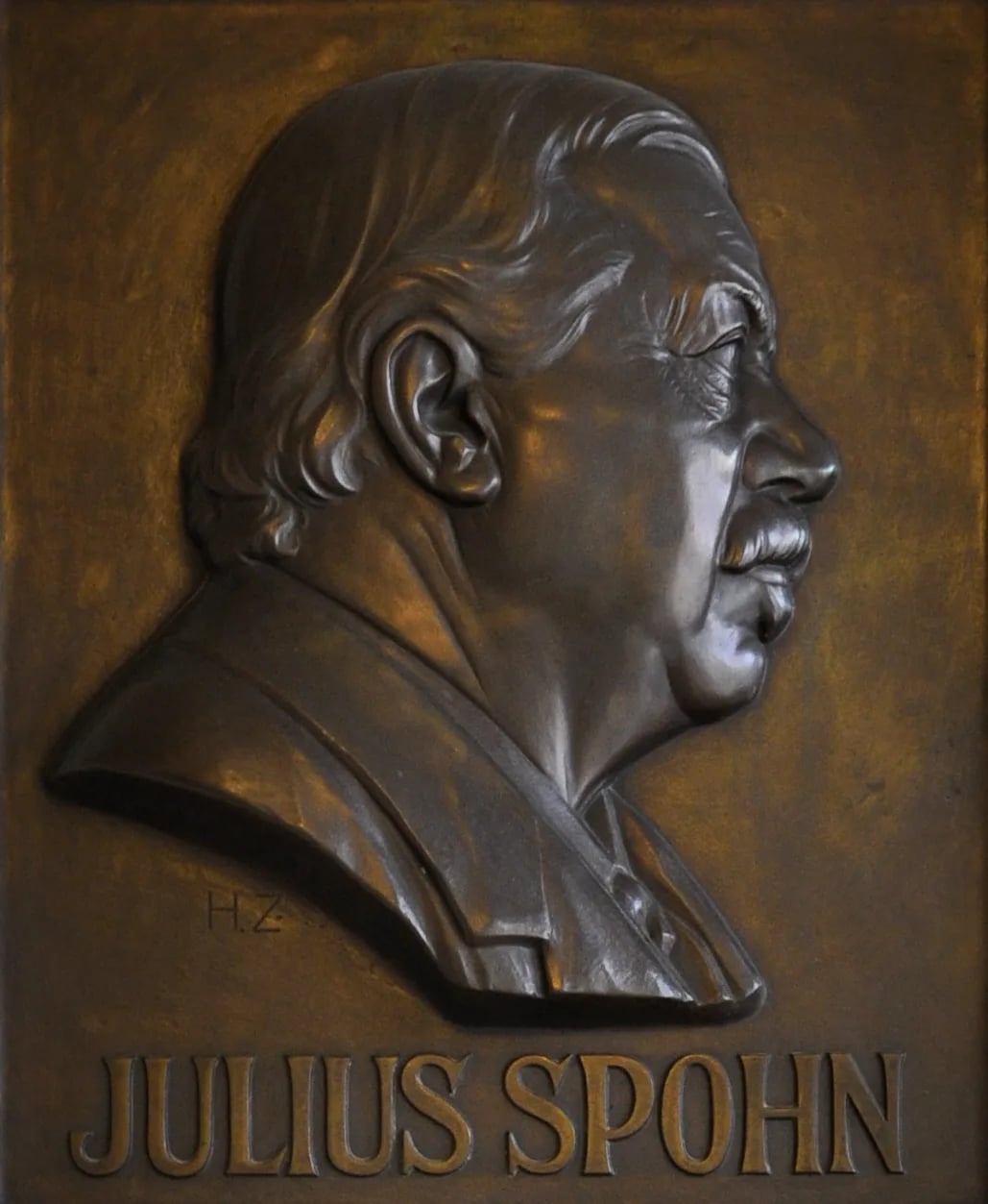 Porträt von Julius Spohn (1841–1919) – Gedenkseite
