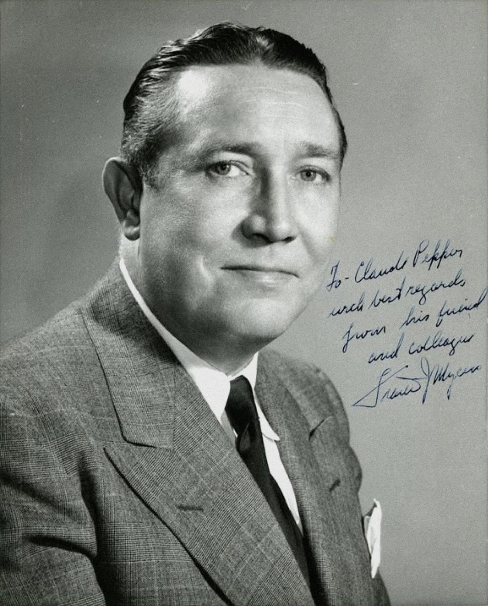 Portrait of Francis J. Myers (1901–1956) – memorial page