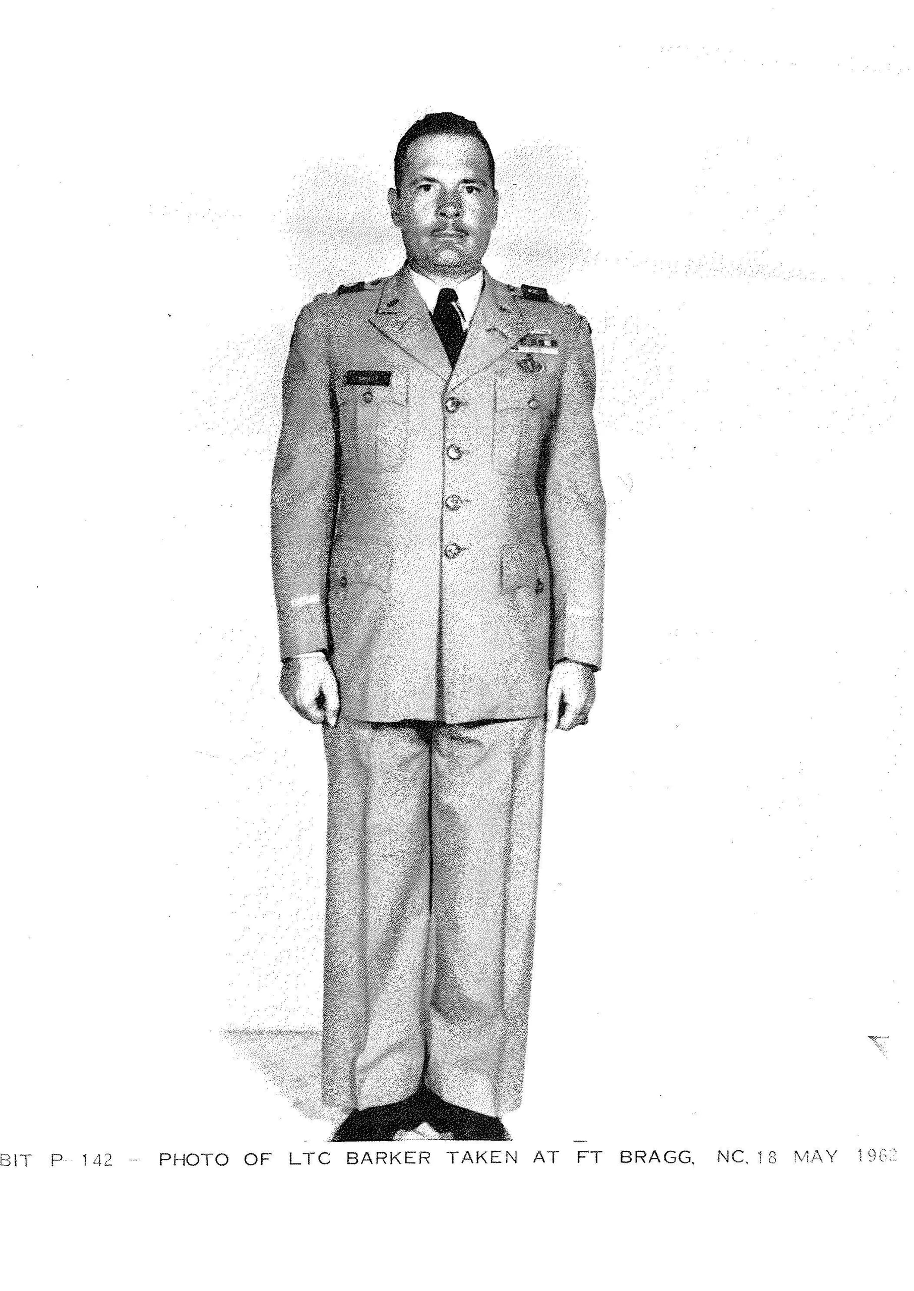 Portrait of Frank A. Barker (1928–1968) – memorial page