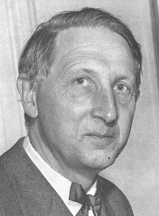 Porträt von Knudåge Riisager (1897–1974) – Gedenkseite